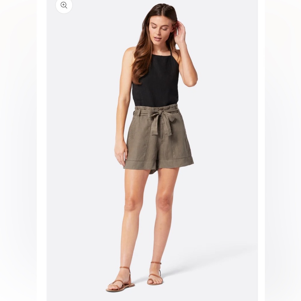 Joie Daynna Linen High Waisted Shorts NWT